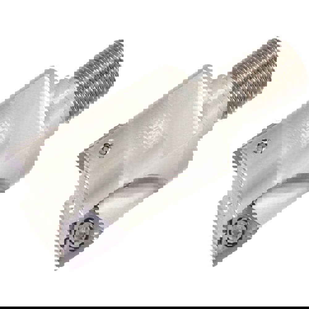 Indexable Square-Shoulder End Mill: HPA06R016MM08-02, 16 mm Cut Dia, 6 mm Max Depth of Cut, 13 mm Dia Modular Connection Shank