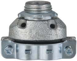 Conduit Connector: For FMC, Malleable Iron, 3/8