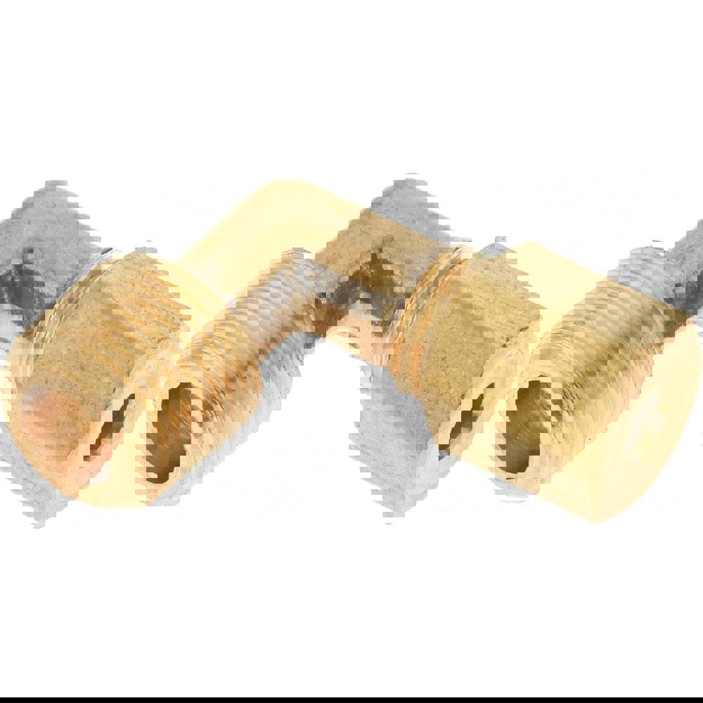 Compression Tube Male Elbow: 1/8