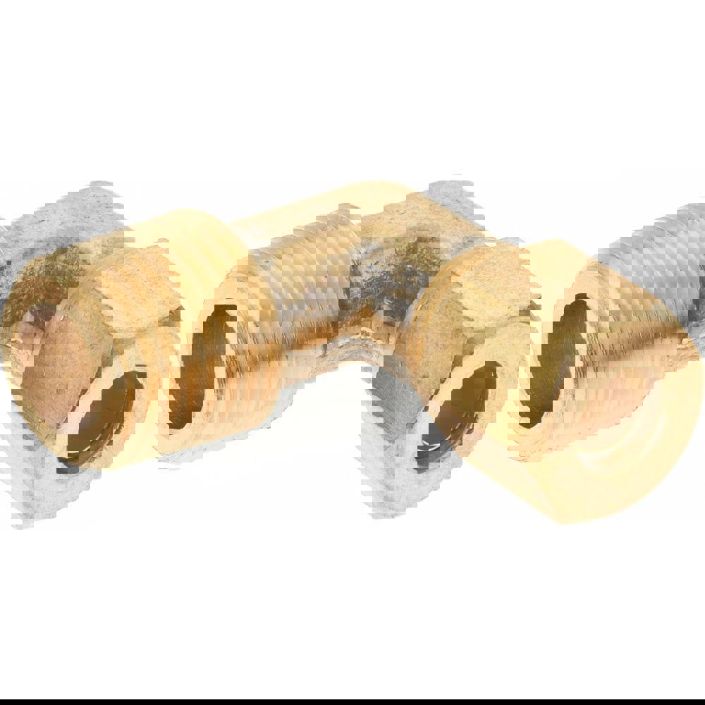 Compression Tube Male Elbow: 1/4