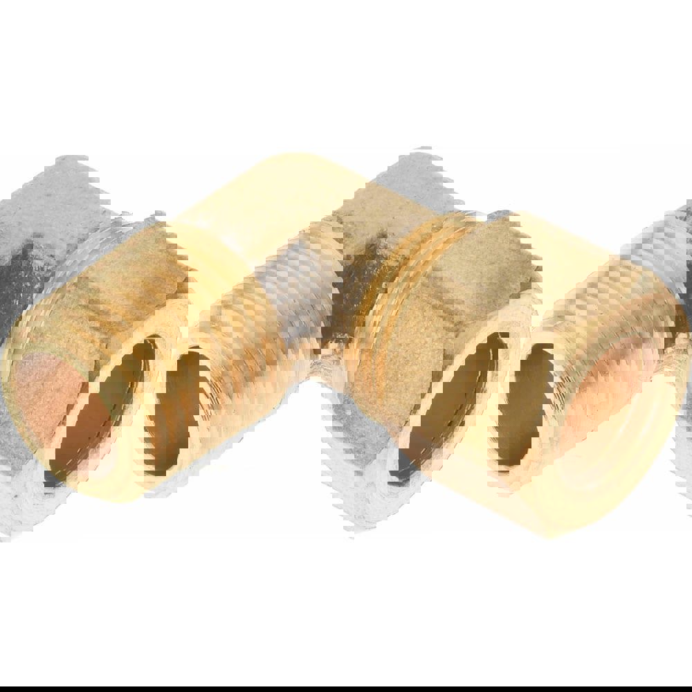 Compression Tube Male Elbow: 1/4