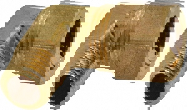 Compression Tube Male Elbow: 1/4