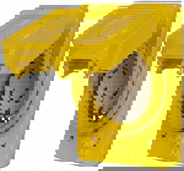 250 VAC, 30 Amp, L15-30R NEMA, Self Grounding Receptacle