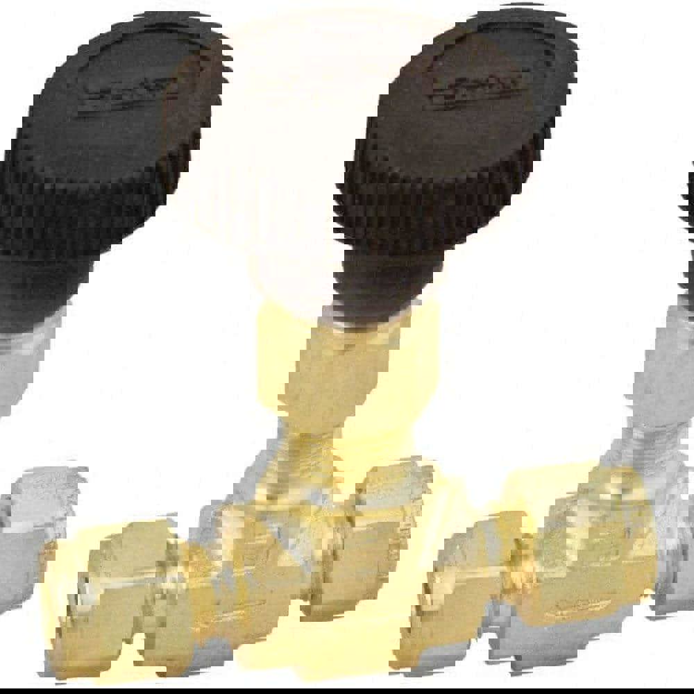 Needle Valve: Round Handle, Straight, 3/8