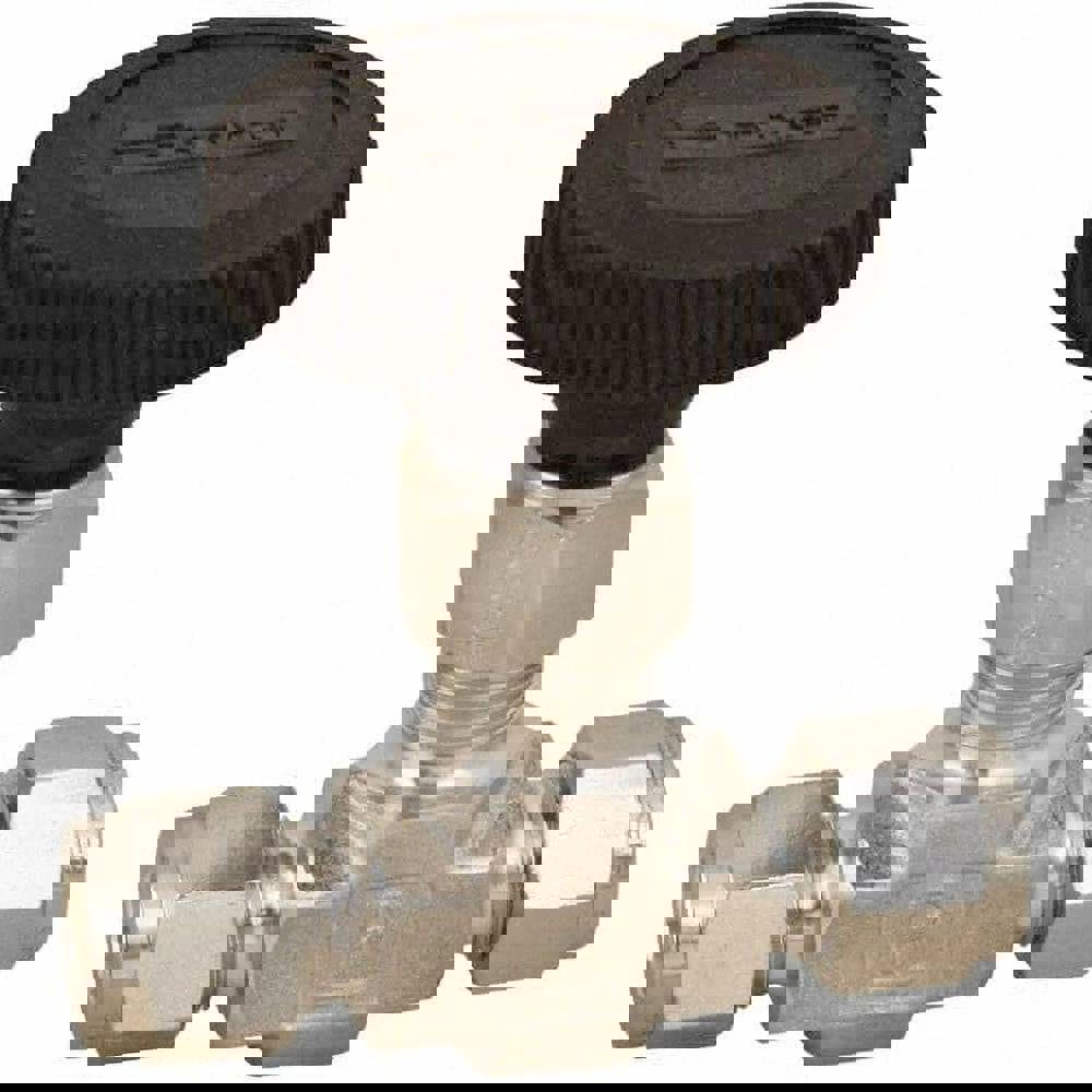 Needle Valve: Round Handle, Straight, 3/8