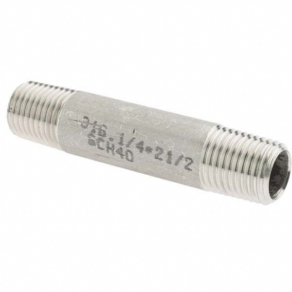 Stainless Steel Pipe Nipple: 1/4