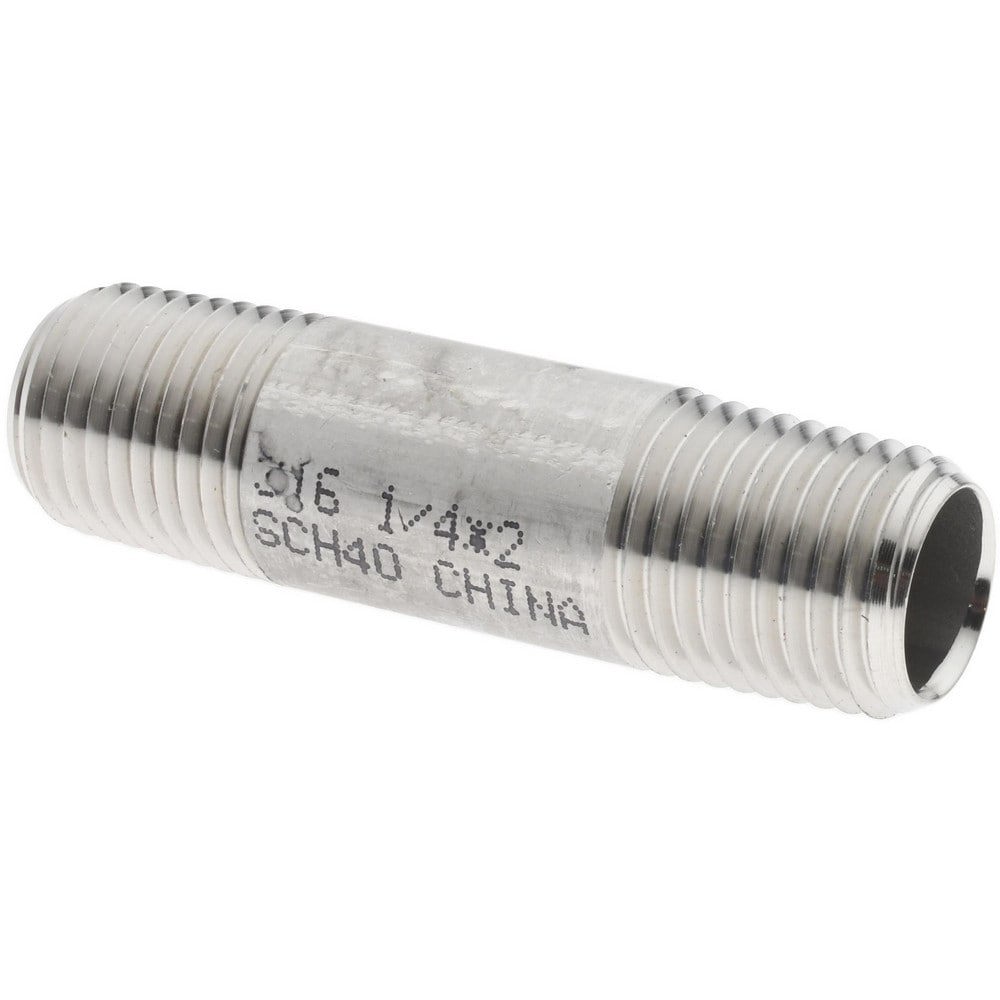 Stainless Steel Pipe Nipple: 1/4