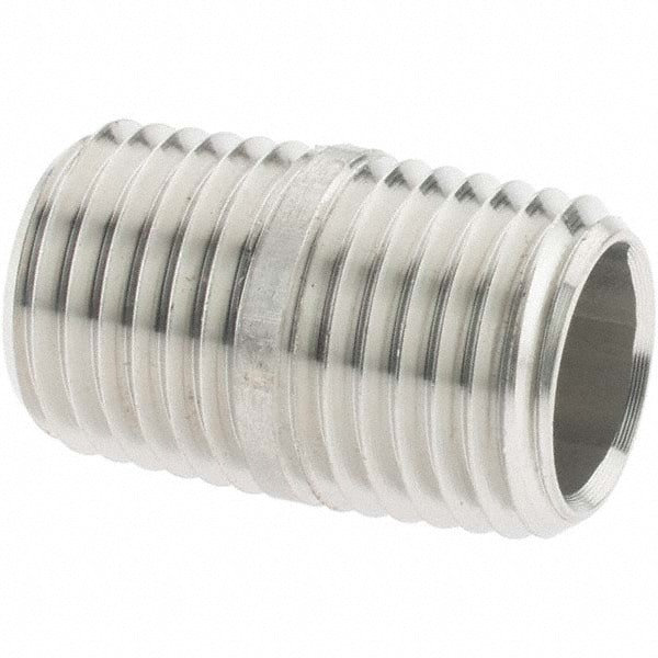 Stainless Steel Pipe Nipple: 1/4
