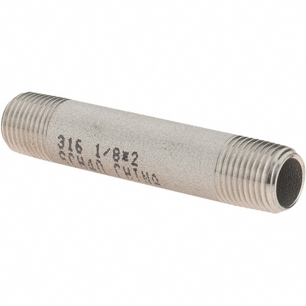 Stainless Steel Pipe Nipple: 1/8