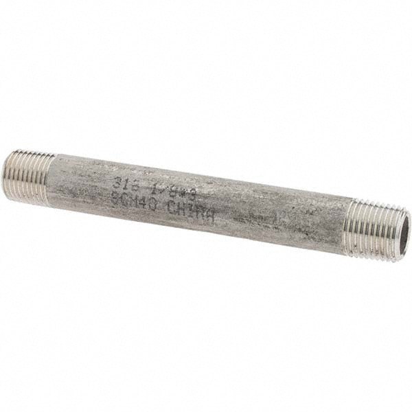 Stainless Steel Pipe Nipple: 1/8