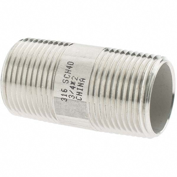 Stainless Steel Pipe Nipple: 3/4