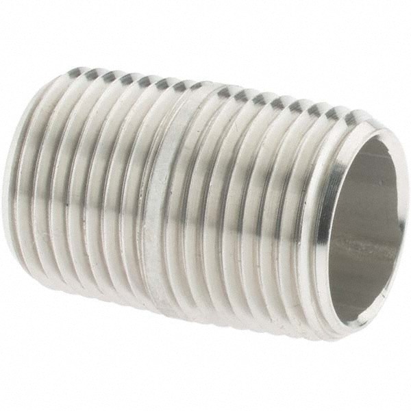 Stainless Steel Pipe Nipple: 3/8