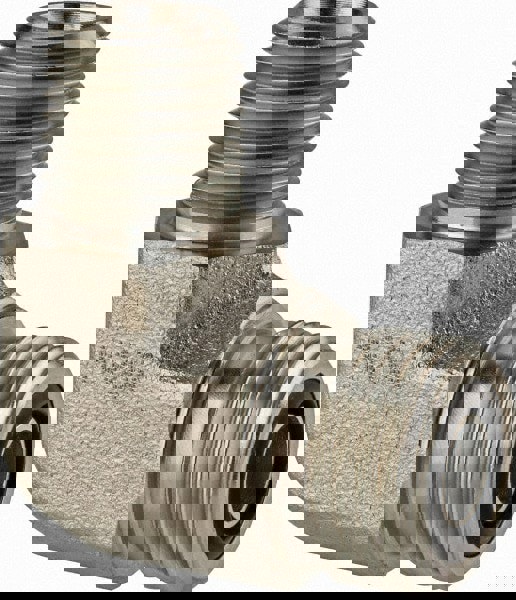 Compression Tube Male Elbow: 1/4-18, 3/8