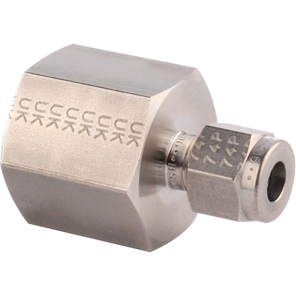 Compression Tube Connector: 1/2-14
