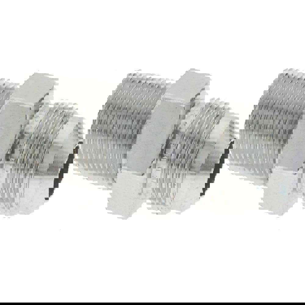 Steel Flared Tube Connector: 3/8