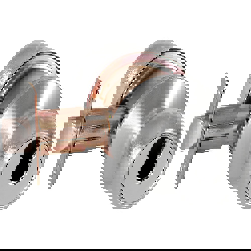 Knob Locksets; Type: Office ; Key Type: Keyed Different ; Material: Metal ; Finish/Coating: Satin Chrome ; Compatible Door Thickness: 1-3/8