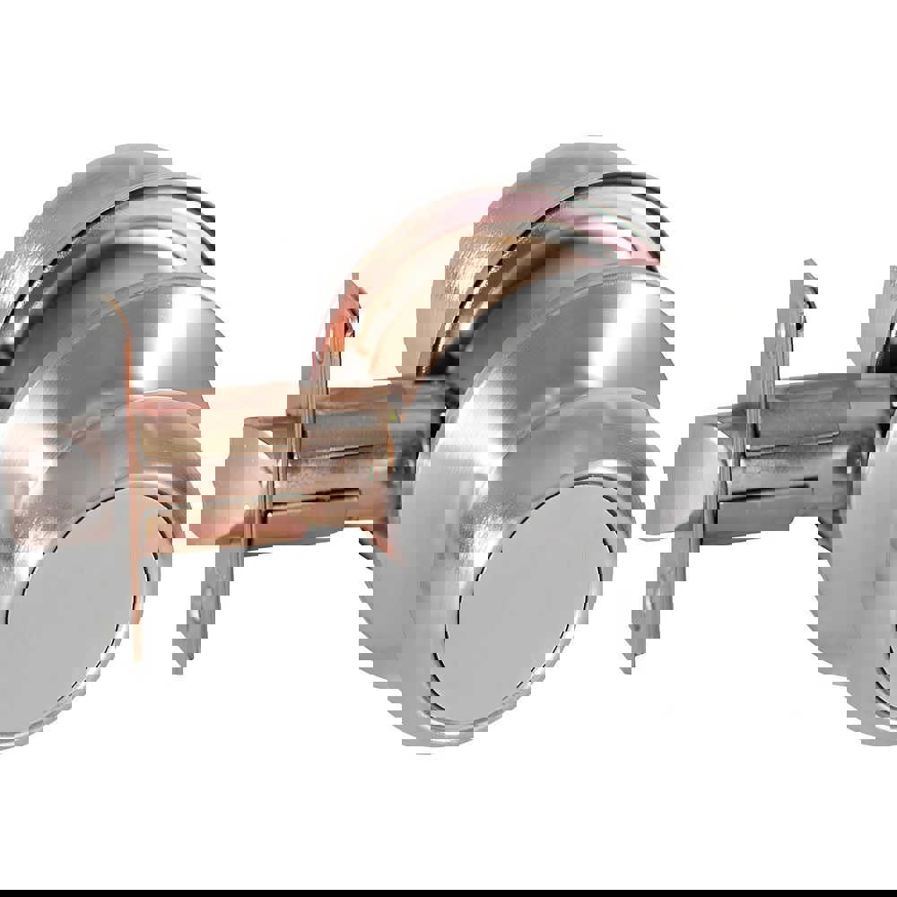 Knob Locksets; Type: Passage ; Key Type: Keyed Different ; Material: Metal ; Finish/Coating: Satin Chrome ; Compatible Door Thickness: 1-3/8