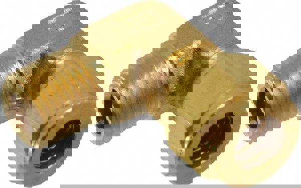 Compression Tube Male Elbow: 1/4