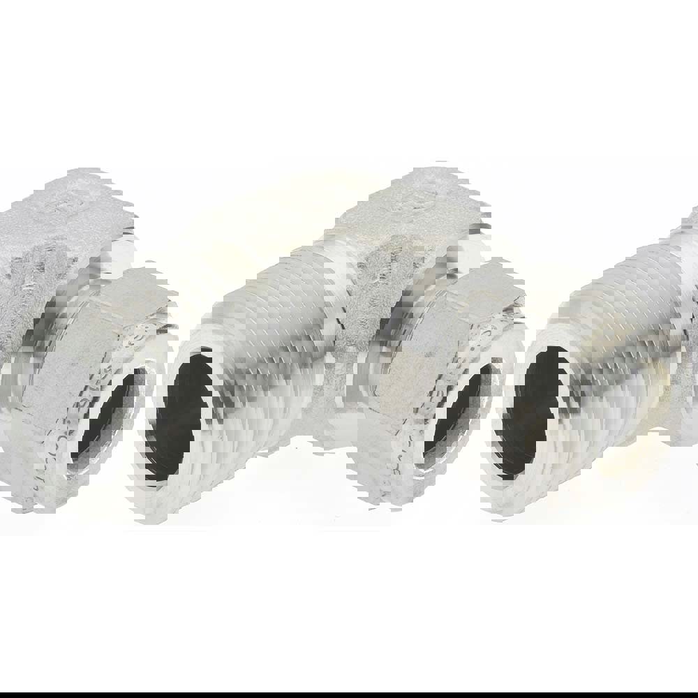 Compression Tube Male Elbow: 1/2-14