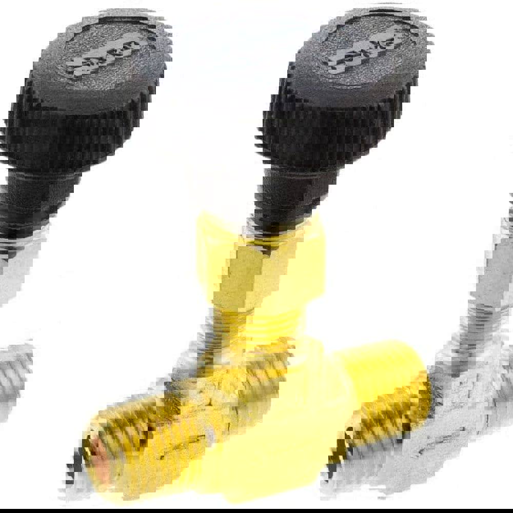 Needle Valve: Round Handle, Straight, 3/8