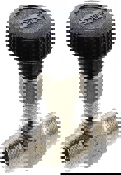 Needle Valve: Straight, 3/8