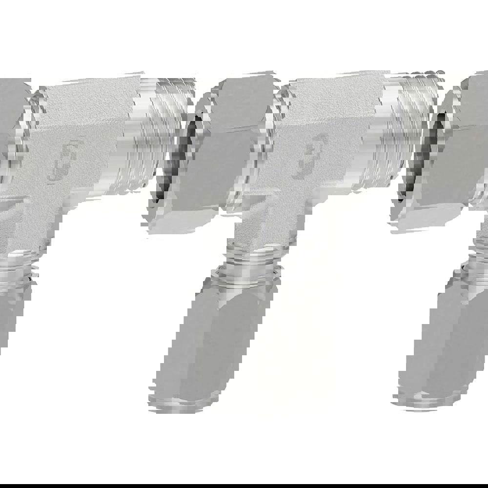 Flareless Bite-Type Tube Male Run Tee: 1/4