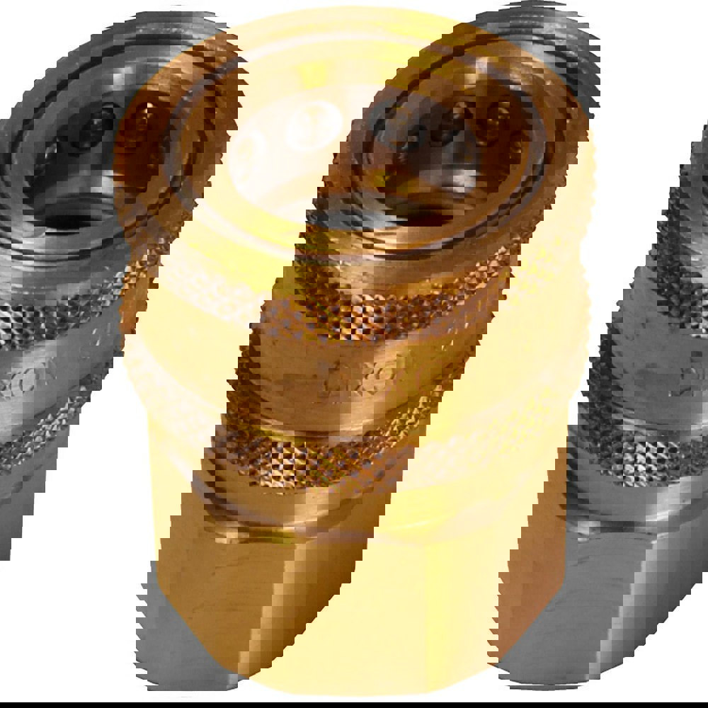 Hydraulic Hose Fittings & Couplings; Type: V-Series Unvalved Female Coupler ; Fitting Type: Coupler ; Hose Inside Diameter (Decimal Inch): 0.7500 ; Hose Size: 3/4 ; Material: Brass ; Thread Type: NPTF