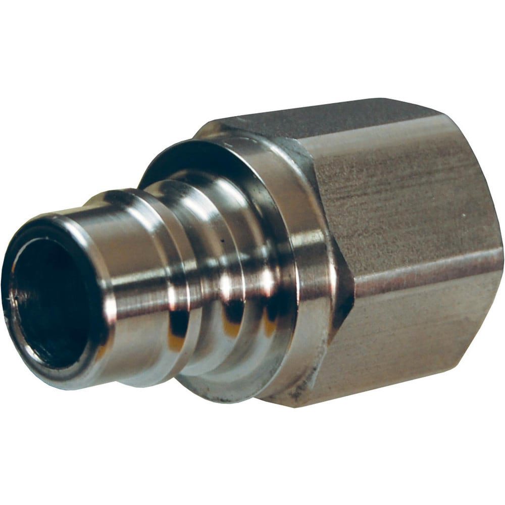 Hydraulic Hose Fittings & Couplings; Type: V-Series Unvalved Female Coupler ; Fitting Type: Coupler ; Hose Inside Diameter (Decimal Inch): 0.7500 ; Hose Size: 3/4 ; Material: Stainless Steel ; Thread Type: NPTF