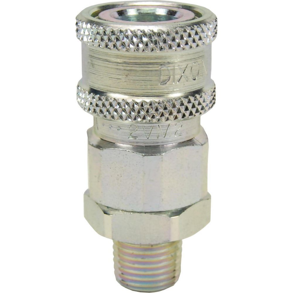 Hydraulic Hose Fittings & Couplings; Type: V-Series Valved Male Coupler ; Fitting Type: Coupler ; Hose Inside Diameter (Decimal Inch): 0.7500 ; Hose Size: 3/4 ; Material: Steel ; Thread Type: NPTF