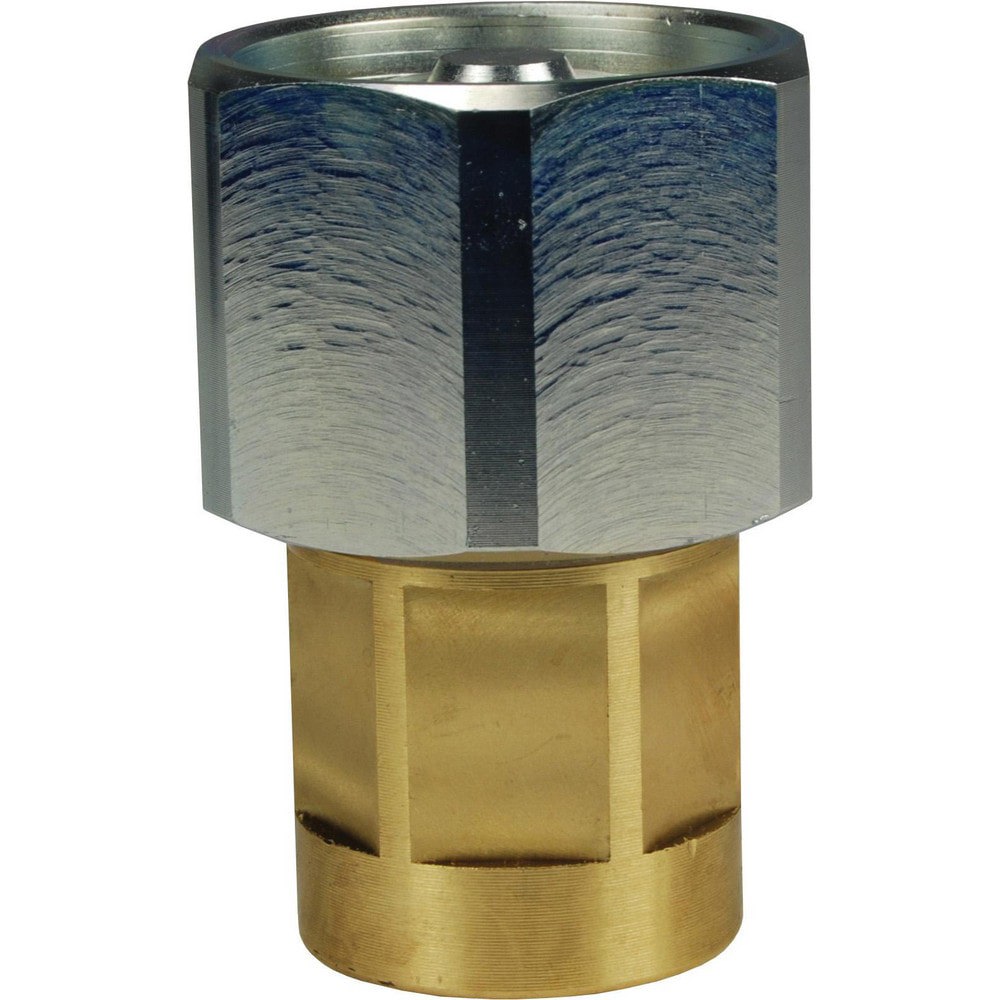 Hydraulic Hose Fittings & Couplings; Type: W-Series Wingstyle Hex-Nut Female Threaded Coupler ; Fitting Type: Coupler ; Hose Inside Diameter (Decimal Inch): 0.7500 ; Hose Size: 3/4 ; Material: Brass ; Thread Type: NPTF