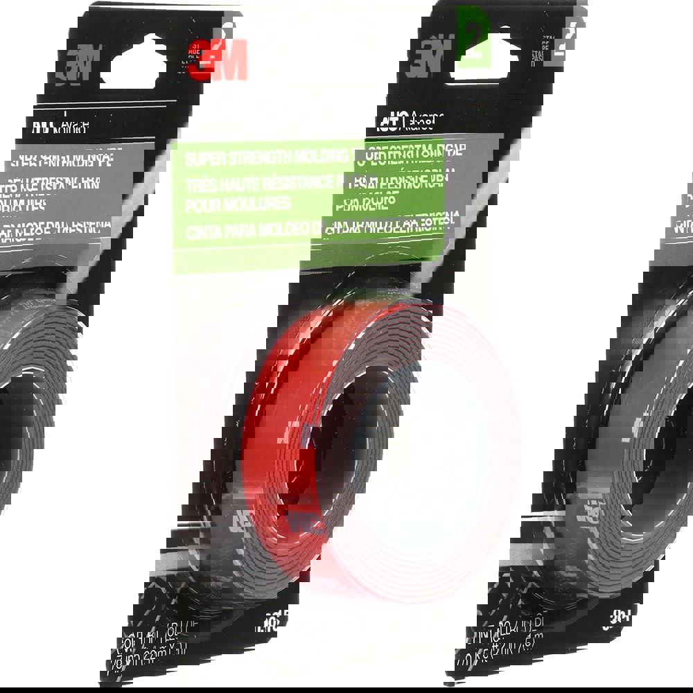 Clear Double-Sided Polyethylene Foam Tape: 7/8