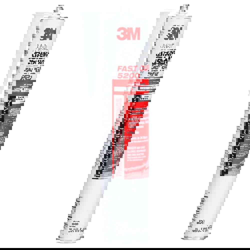 Marine Adhesive Sealant: 295 Ml Cartridge, White, Polyurethane