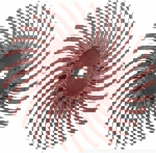 Radial Bristle Brush: Shank Arbor Connection