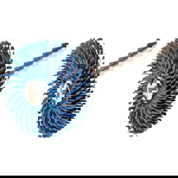 Radial Bristle Brush: Shank Arbor Connection