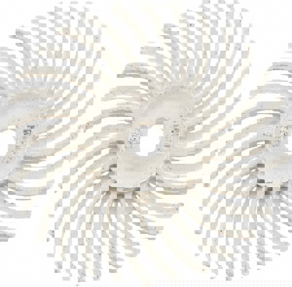 Radial Bristle Brush: Shank Arbor Connection