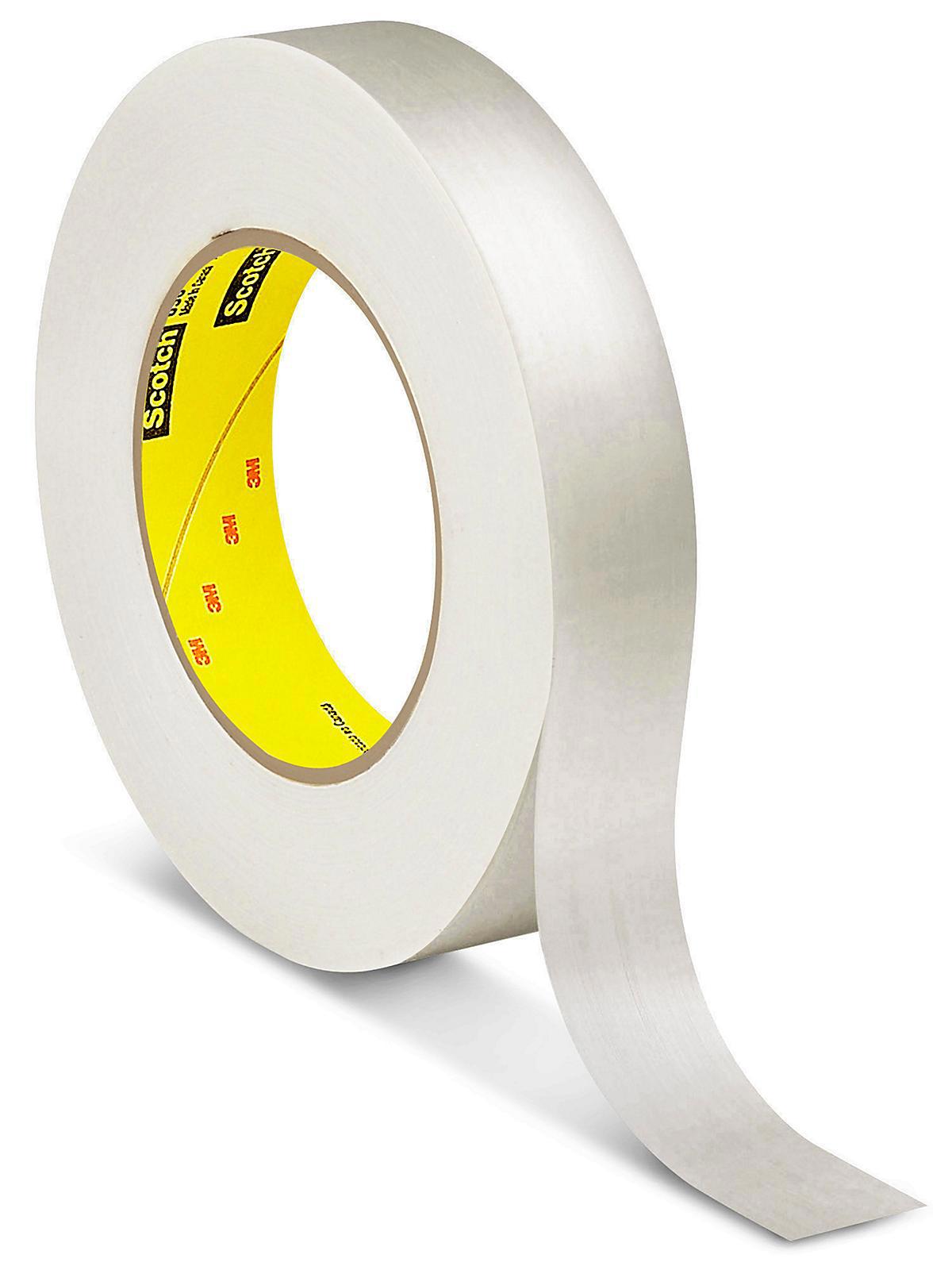 Packing Tape: Clear, Rubber Adhesive