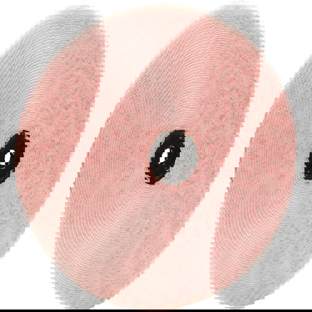 Hook & Loop; Shape: Roll ; Tape Width: 1.00in ; Color: Transparent ; Roll Length (yd): 50.00 ; Tape Material: Acrylic ; Component Type: Hook & Loop