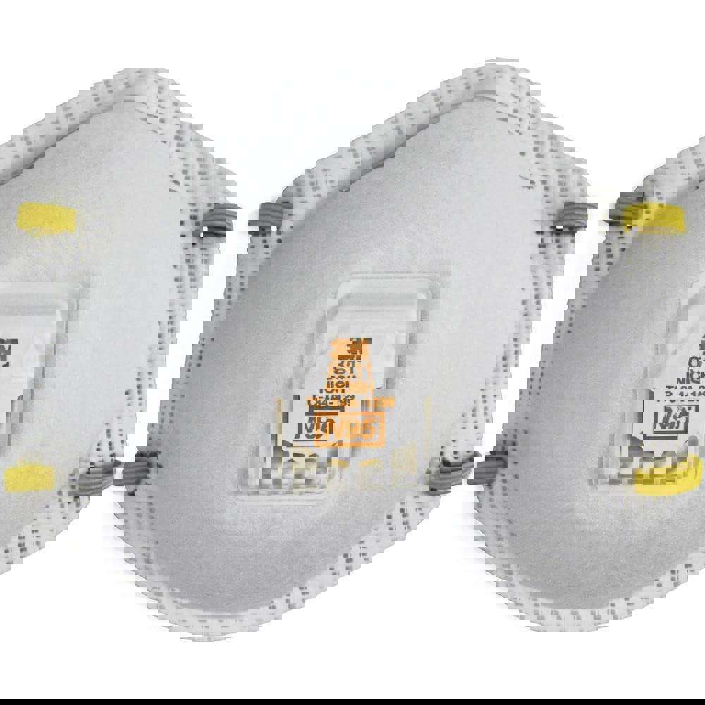 Particulate Respirator w/Cool Flow Exhalation Valve, Standard Size, 10/Box