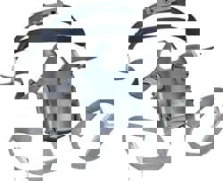 Facepiece Head Harness: Plastic