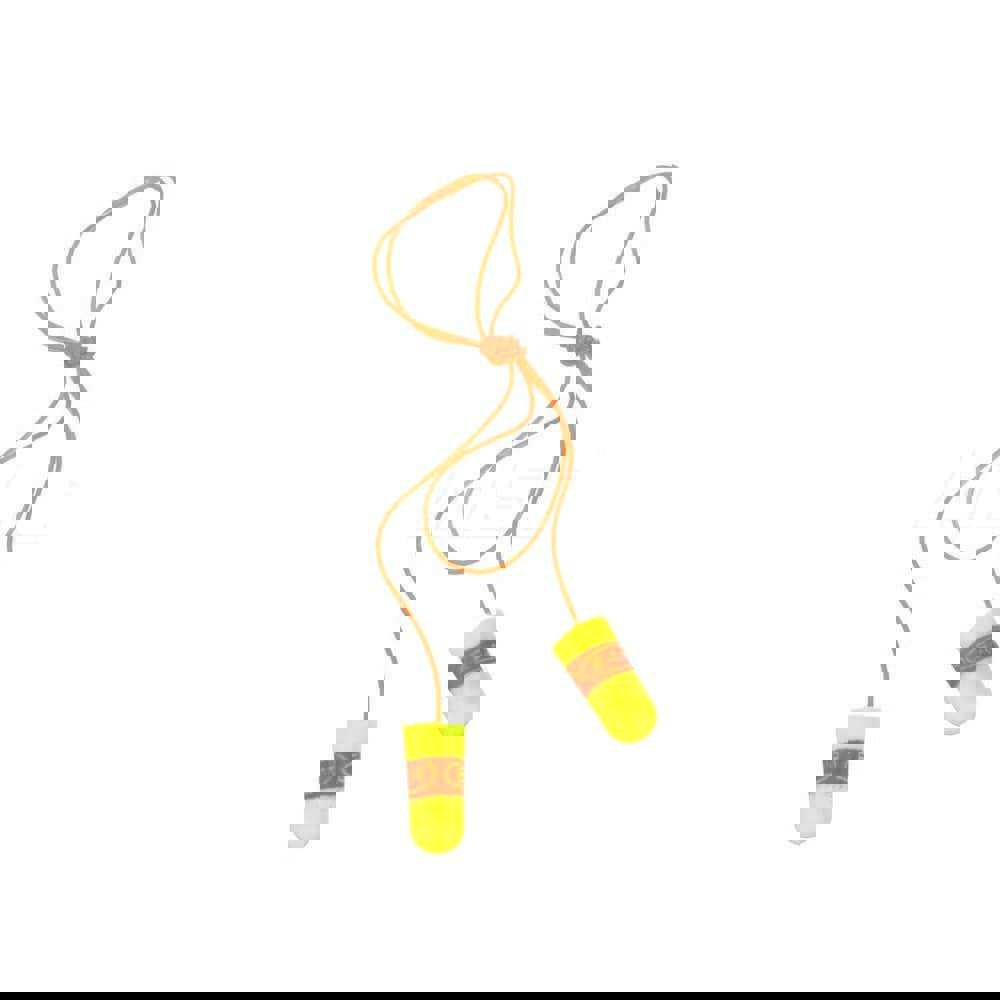 Earplug: 33dB, Foam, Bullet, Roll Down, Corded