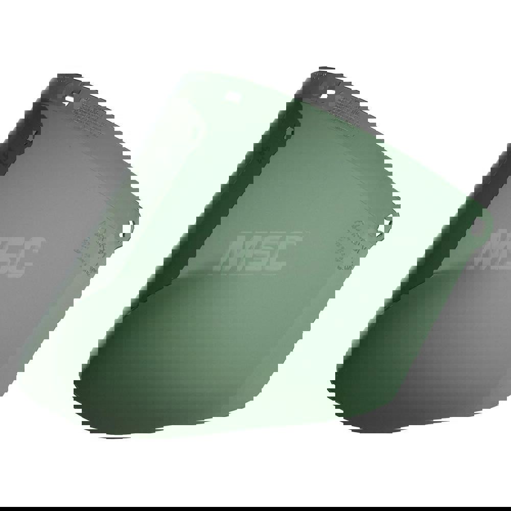 Face Shield Windows & Screens: Face Shield Window, Green, 0.08