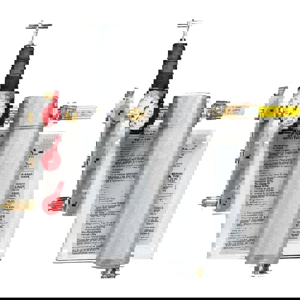 50 CFM Panel Mount SAR Filter & Regulator Panel