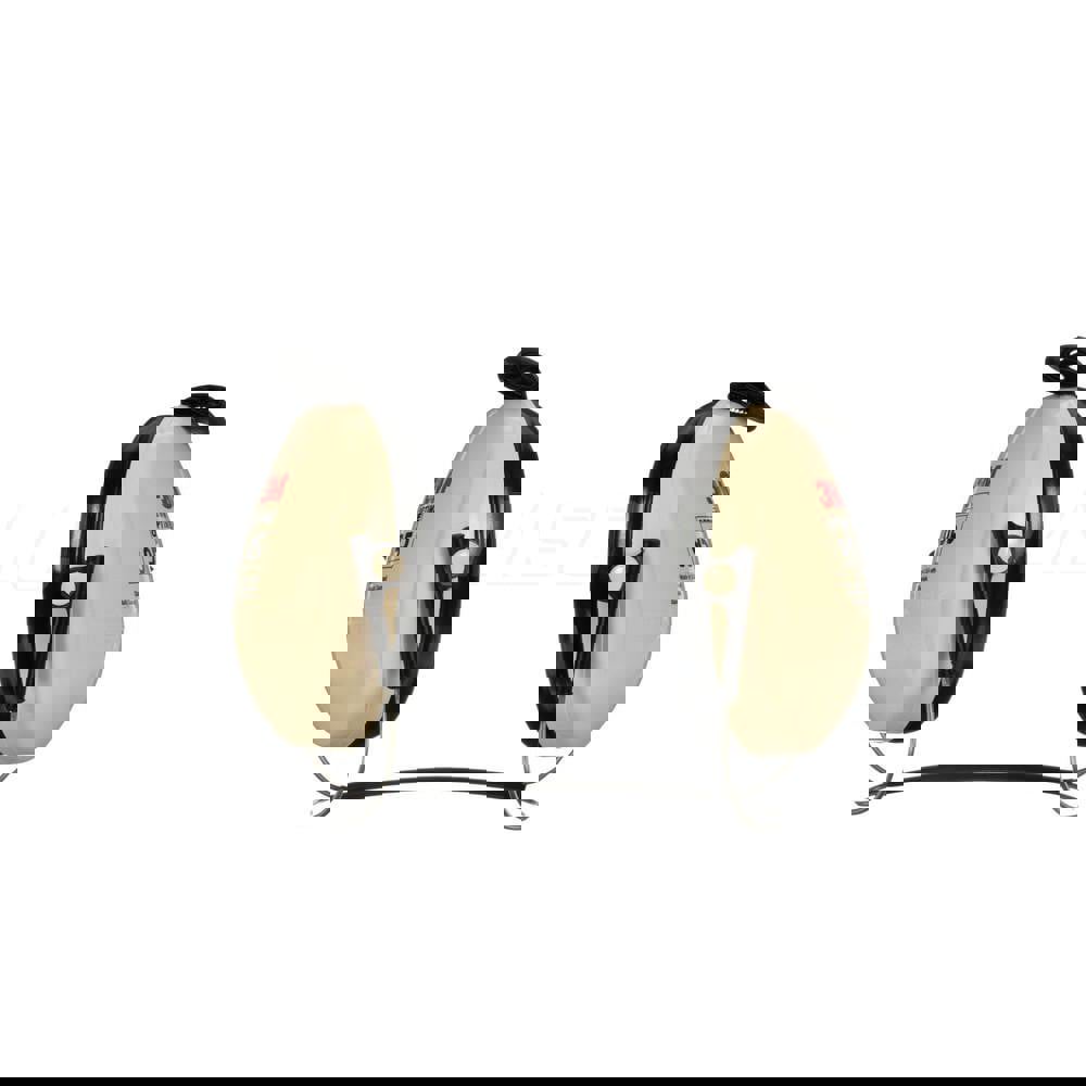 Earmuffs: Listen-Only, 21 dB NRR Behind the Neck, 21 dB NRR Under the Chin, Foam Cushion