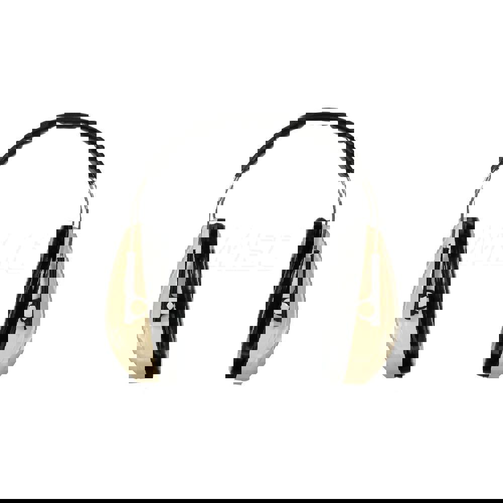 Earmuffs: Listen-Only, 21 dB NRR Behind the Neck, 21 dB NRR Under the Chin, Foam Cushion