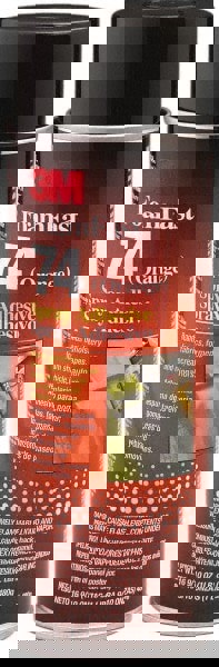 Spray Adhesive: 24 oz Aerosol Can, Orange