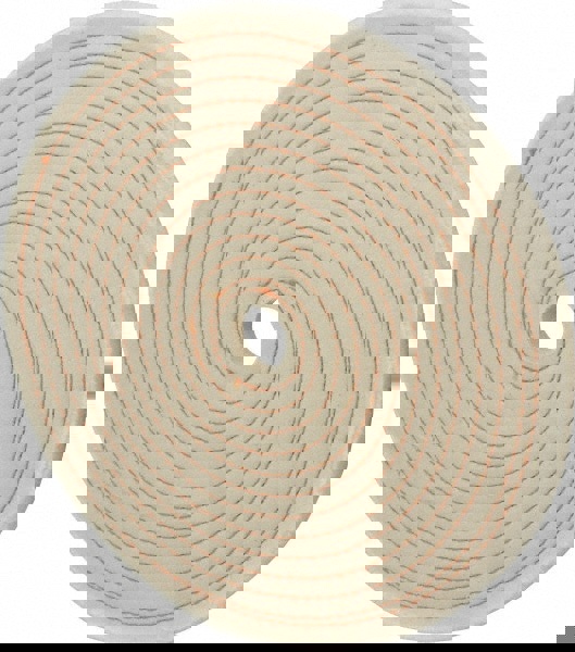 Unmounted Spiral Sewn Buffing Wheel: 10