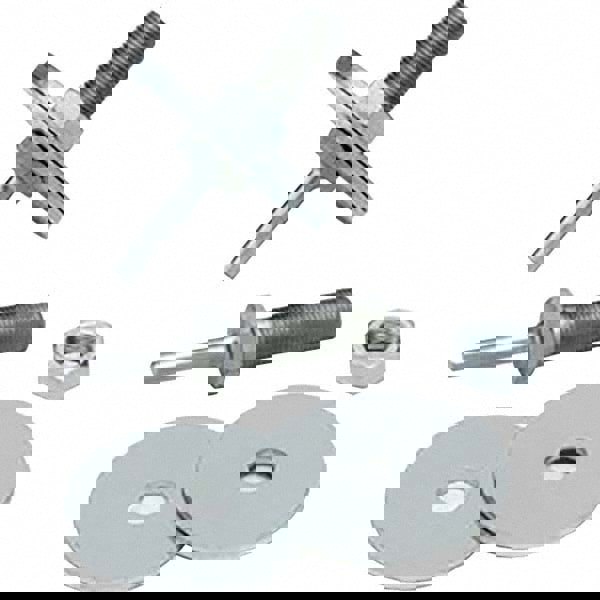 Deburring Wheel Mandrel: 1/4 Shank Dia, 1/2 Wheel Hole