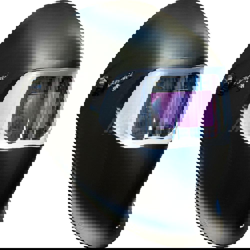 Welding Helmet: Black, Shade 8 to 12