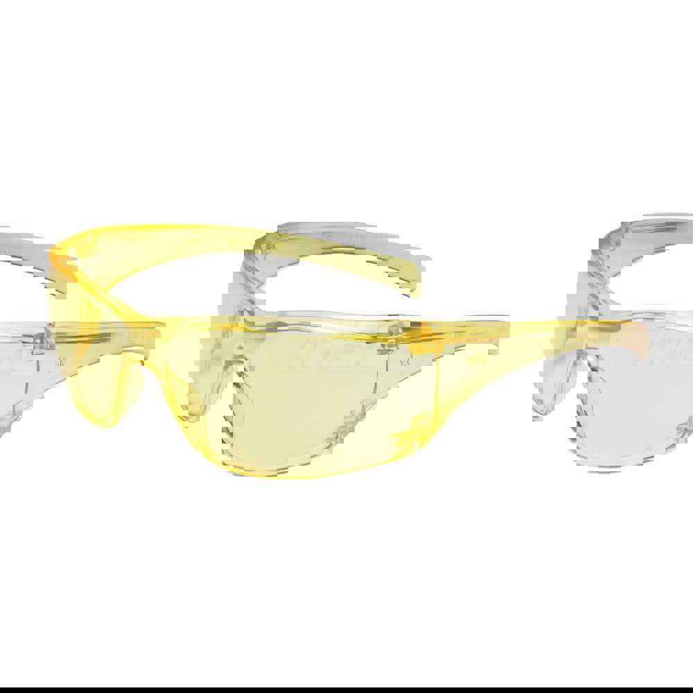 Safety Glass: Virtua, Amber Lenses, Anti-Fog & Scratch-Resistant, ANSI Z87.1+;CSA Z94.3