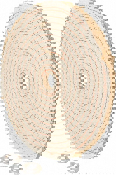 Unmounted Sisal with Cloth Cover Buffing Wheel: 10